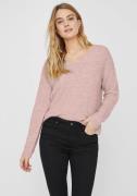 Vero Moda Trui met V-hals VMCREWLEFILE LS V-NECK BLOUSE NOOS