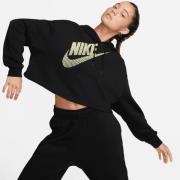 NU 20% KORTING: Nike Sportswear Hoodie W NSW FLC PO HOODIE CROP DNC