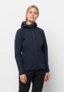 Jack Wolfskin Softshell-jack BORNBERG HOODY W