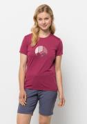 NU 20% KORTING: Jack Wolfskin T-shirt CROSSTRAIL GRAPHIC T W