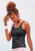 NU 20% KORTING: active by Lascana Functioneel shirt met beschreven ban...