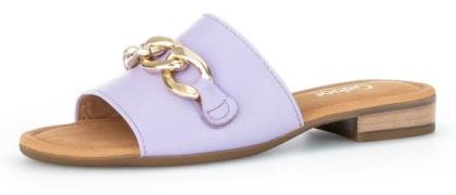 NU 20% KORTING: Gabor Slippers met trendy sierketting, wijdte g