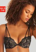 Lascana Push-up-bh met opvallend glitteraccessoire, sexy dessous