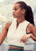 NU 20% KORTING: active by Lascana Crop-top Tennis met een ritssluiting