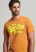 NU 25% KORTING: Superdry T-shirt SD-VINTAGE VL NEON TEE