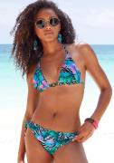 NU 20% KORTING: Vivance Triangelbikini met animal-print en sierdetail