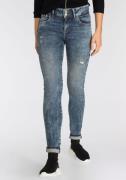 LTB Slim fit jeans MOLLY HIGH SMU met zeer smalle pijpen en hoge taill...