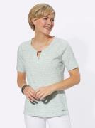 NU 20% KORTING: Casual Looks Shirt met korte mouwen Gestreept shirt (1...