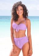 NU 20% KORTING: Lascana Beugelbikinitop in bandeaumodel Cana met strik...