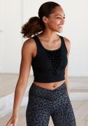 NU 20% KORTING: active by Lascana Functioneel shirt met een meshinzet ...