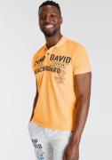 NU 20% KORTING: CAMP DAVID Poloshirt in eersteklas piqué-kwaliteit