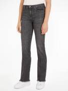 Tommy Hilfiger Bootcut jeans BOOTCUT RW BEA met leren badge