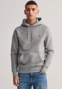 Gant Hoodie REG SHIELD HOODIE met logoborduursel op borsthoogte