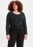 NU 20% KORTING: Levi's® Plus Shirt met lange mouwen HONEY LS BLACKS