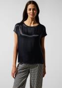 NU 20% KORTING: STREET ONE Shirttop met afhangende schouders