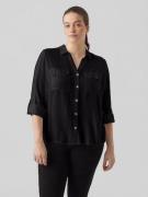 NU 20% KORTING: Vero Moda Curve Overhemdblouse VMBUMPY L/S SHIRT NEW C...