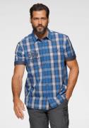 NU 25% KORTING: Man's World Overhemd met korte mouwen met print en bor...