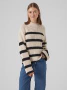 Vero Moda Gebreide trui VMHILDA LS HIGHNECK PULLOVER GA NOOS