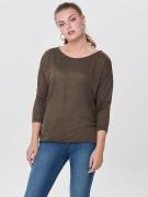 Only Shirt met 3/4-mouwen ONLELCOS 4/5 SOLID TOP