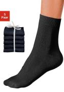 Go in Basic sokken unikleur (set, 5 paar)