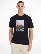NU 20% KORTING: Tommy Hilfiger T-shirt LANDSCAPE GRAPHIC TEE