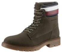 Tommy Hilfiger Hoge veterschoenen CORPORATE HILFIGER NUBUCK BOOT