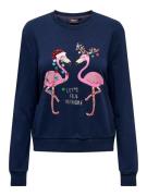 NU 20% KORTING: Only Sweater ONLYDA CHRISTMAS L/S O-NECK BOX SWT