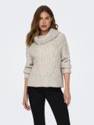 NU 20% KORTING: Only Coltrui ONLCHUNKY LS CABLE ROLLNECK KNT