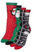 Vero Moda Sokken VMELF SOCKS GIFTBOX XMAS (set, 4 paar)