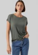 Vero Moda Shirt met ronde hals VMAVA PLAIN SS TOP GAJRS NOOS