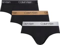 NU 25% KORTING: Calvin Klein Hipster HIP BRIEF 3PK met elastische logo...
