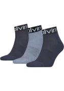 Calvin Klein Korte sokken (set, 3 paar)