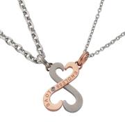 Firetti Ketting en hanger in een set Partnersieradenset ENDLESS LOVE (...