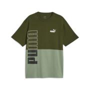 PUMA T-shirt POWER COLORBLOCK TEE