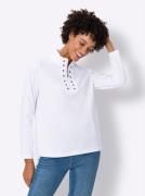 Classic Basics Shirt met staande kraag Shirt met lange mouwen (1-delig...