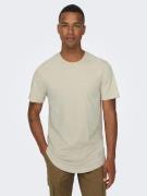 NU 20% KORTING: ONLY & SONS Shirt met ronde hals ONSMATT LONGY SS TEE ...