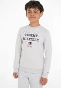 NU 20% KORTING: Tommy Hilfiger Sweatshirt TH LOGO SWEATSHIRT