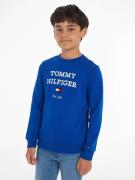 NU 20% KORTING: Tommy Hilfiger Sweatshirt TH LOGO SWEATSHIRT