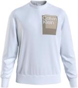 NU 20% KORTING: Calvin Klein Sweatshirt BT_OVERLAY BOX LOGO SWEATSHIRT