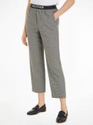 NU 20% KORTING: Tommy Hilfiger Geweven broek SLIM STRAIGHT LOGO PANT