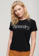 NU 20% KORTING: Superdry T-shirt CORE LOGO CITY FITTED TEE