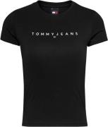 TOMMY JEANS T-shirt Slim Tee Linear Logo Shirt