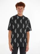 Calvin Klein T-shirt STACKED LOGO AOP TEE