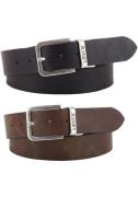 NU 20% KORTING: Levi's® Leren riem REVERSIBLE CORE