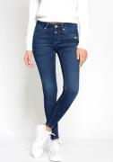 NU 20% KORTING: GANG Skinny fit jeans 94LAYLA met used-effecten