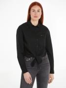 NU 20% KORTING: TOMMY JEANS Top TJW FRONT TIE SHIRT