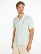 NU 20% KORTING: TOMMY JEANS Overhemd met korte mouwen TJM LINEN BLEND ...