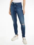 Calvin Klein Skinny fit jeans High rise skinny in een klassiek 5-pocke...