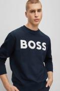 NU 20% KORTING: Boss Orange Sweatshirt WeBasicCrew met een ronde hals