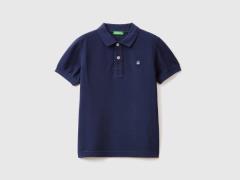 NU 20% KORTING: United Colors of Benetton Poloshirt met merklabel